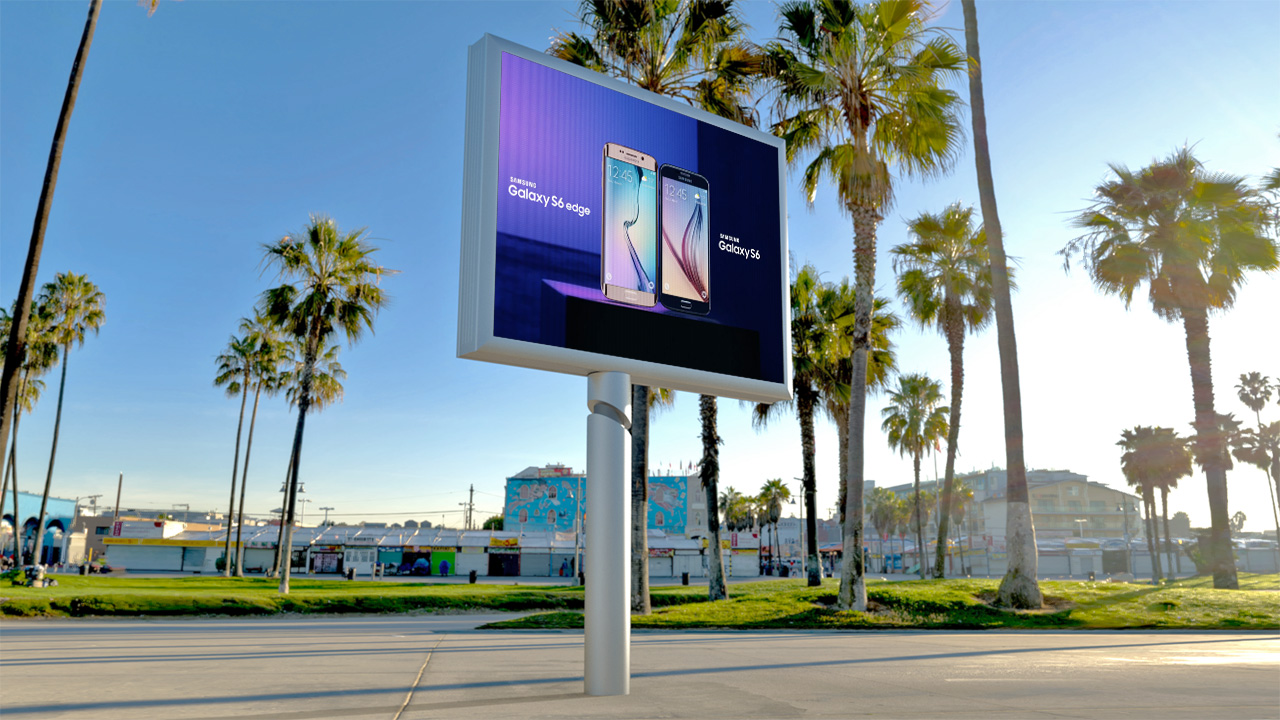 Column Type LED display Column Type install