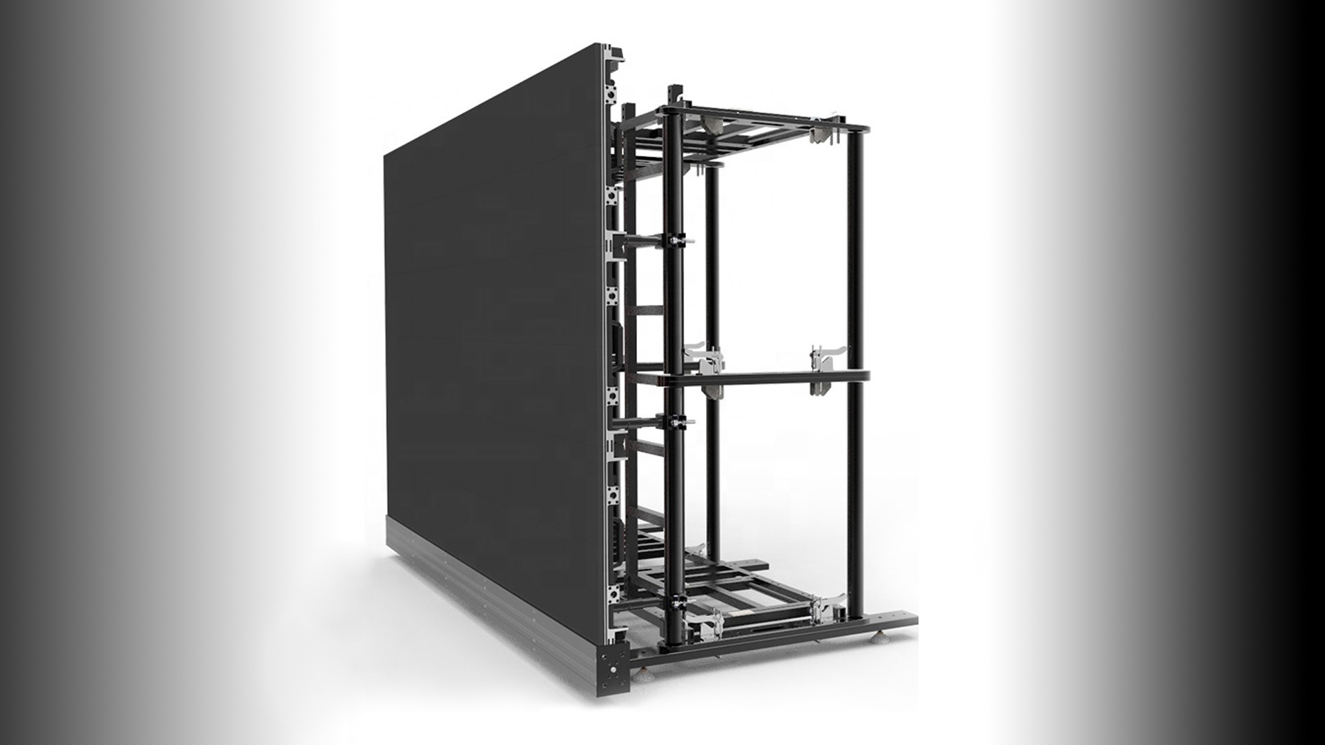 Floor Supported LED display floor Type install