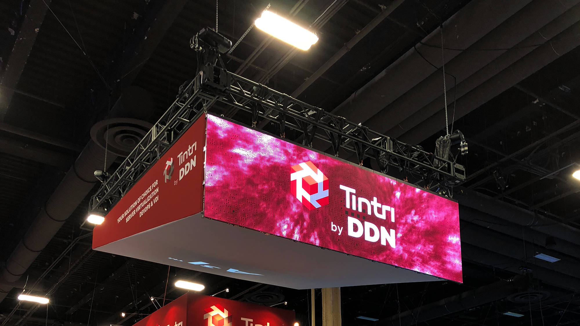 Hanging Type LED display Hoisting Type install