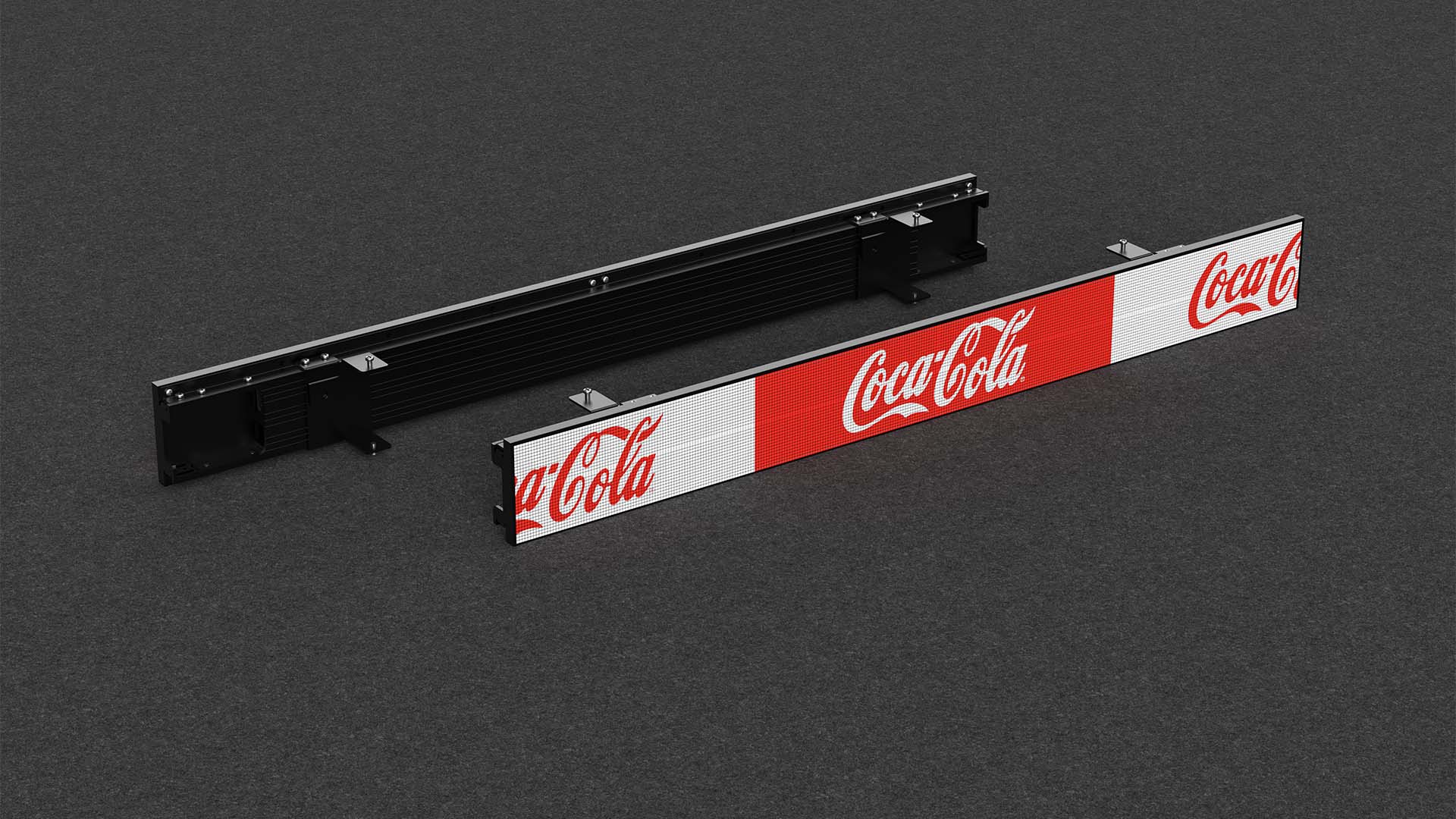 Shelf LED Screen -ishelf Shelf LED Screen front back