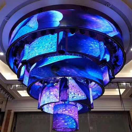 round led display hall round led display