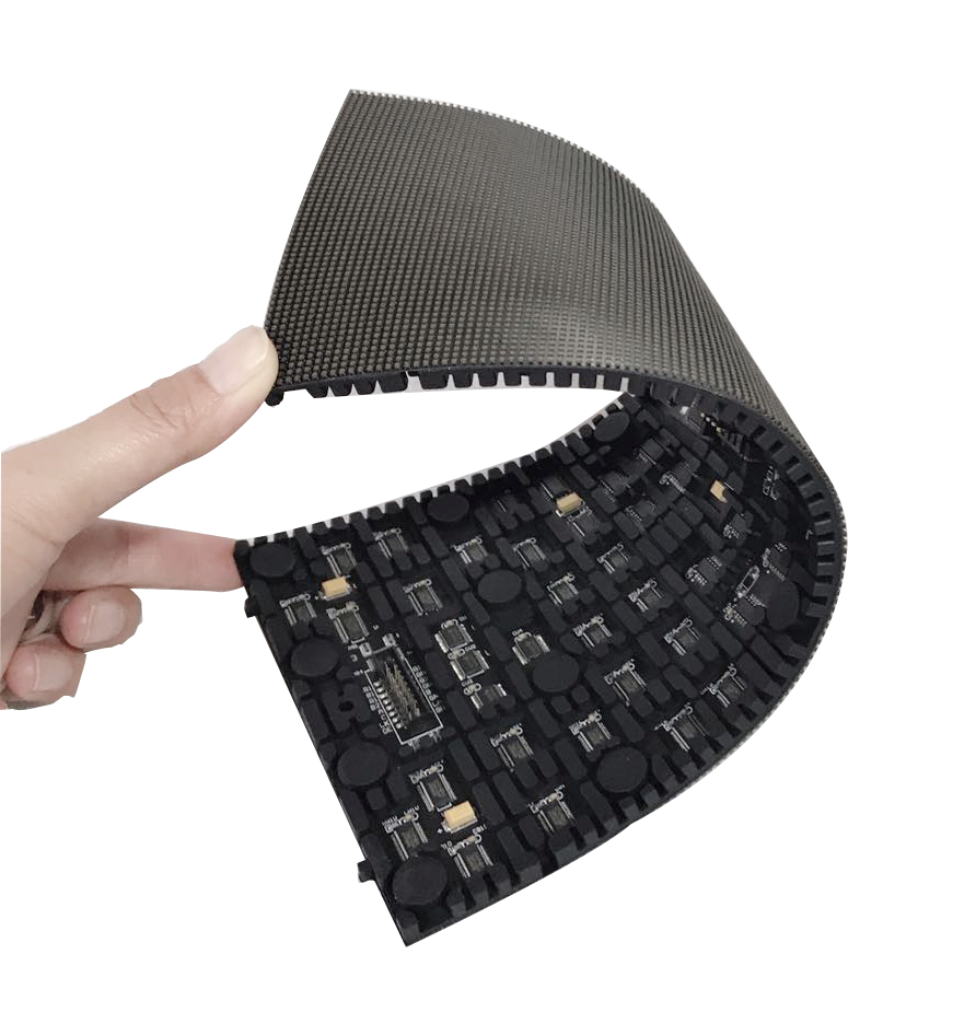 flexible led video display