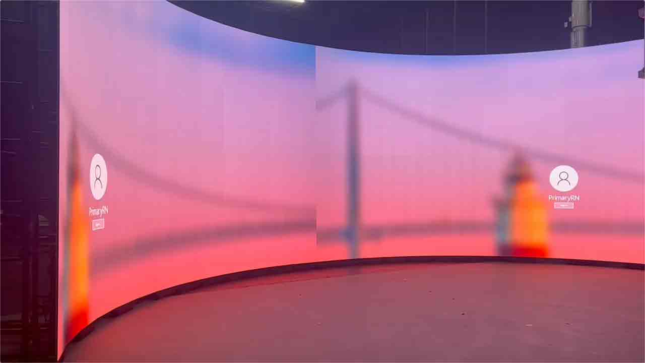 LED Video Wall for XR studio