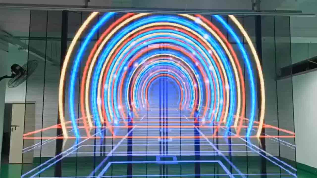 led screen transparent
