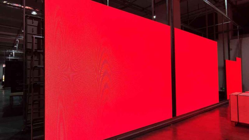 LED Tickers Solution for USA Office for Google - iDISPLAY