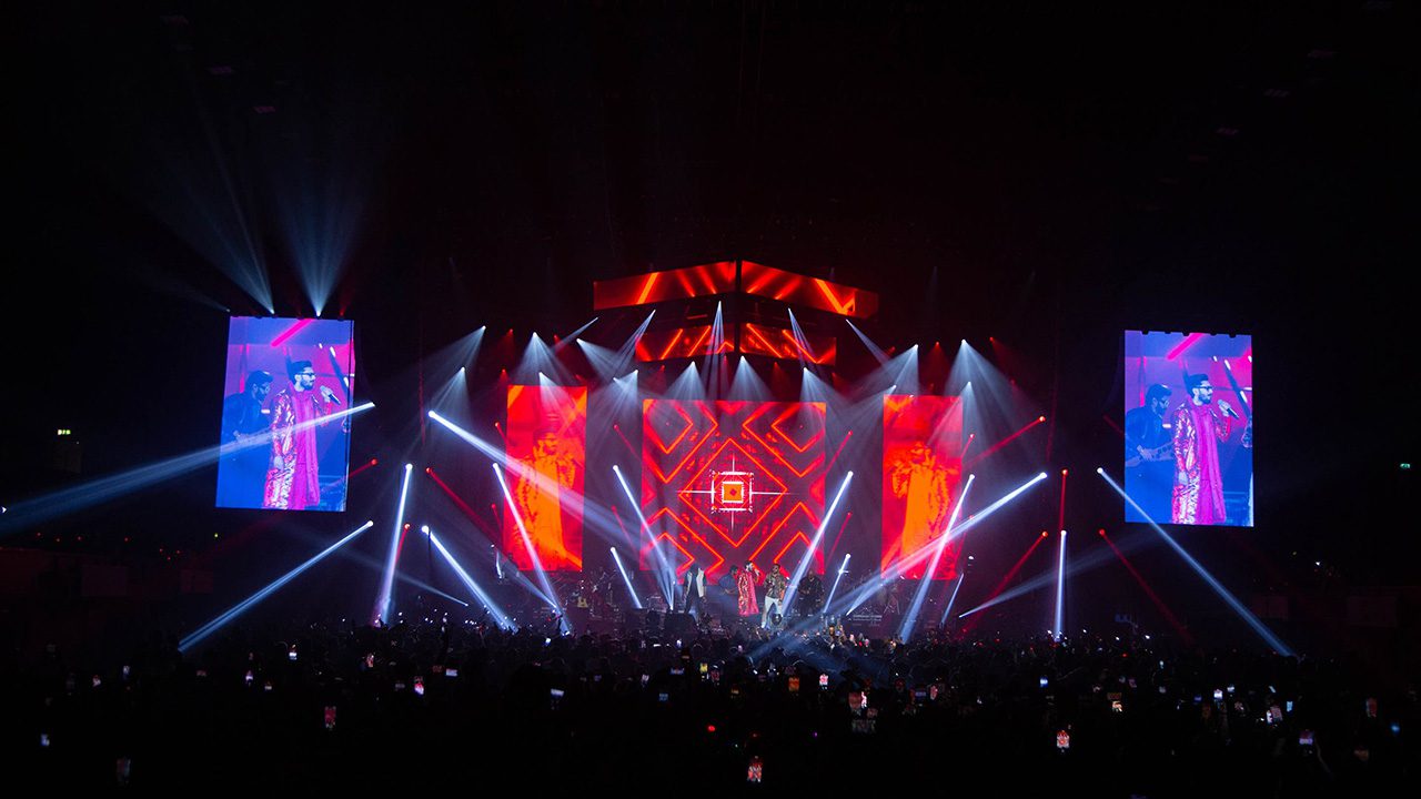 Modular LED screens for Outdoor display of large-scale activities Modular LED screens for Outdoor display of large-scale activities